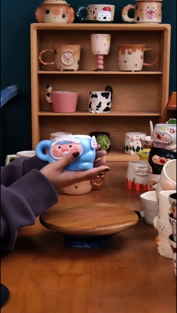 摆件陶景德镇原创手工陶瓷