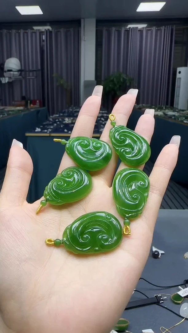 和田玉未镶嵌挂件多样性发货拍一发一