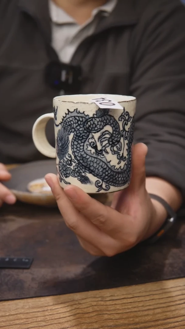 甘石陶艺青花系列034