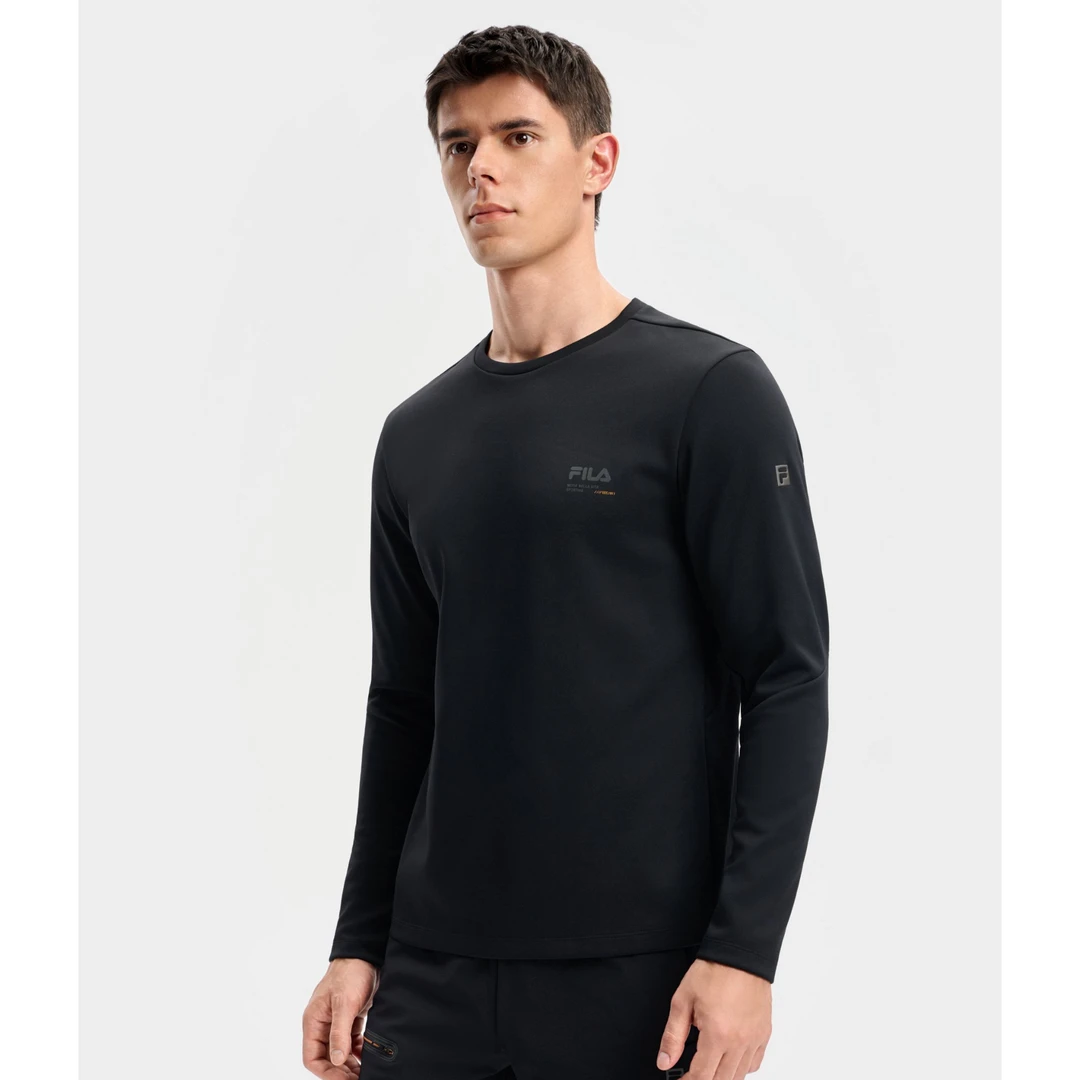 Fila/斐乐男【亲肤耐磨】秋季新款简约百搭户外运动上衣A11M541209F