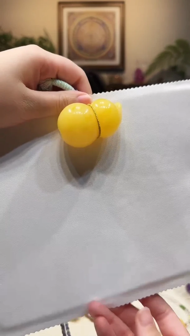 蜜蜡颈饰未镶嵌项链