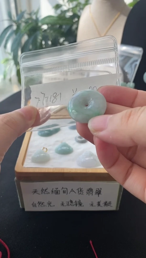 翡翠未镶嵌吊坠(不含链)FF1181