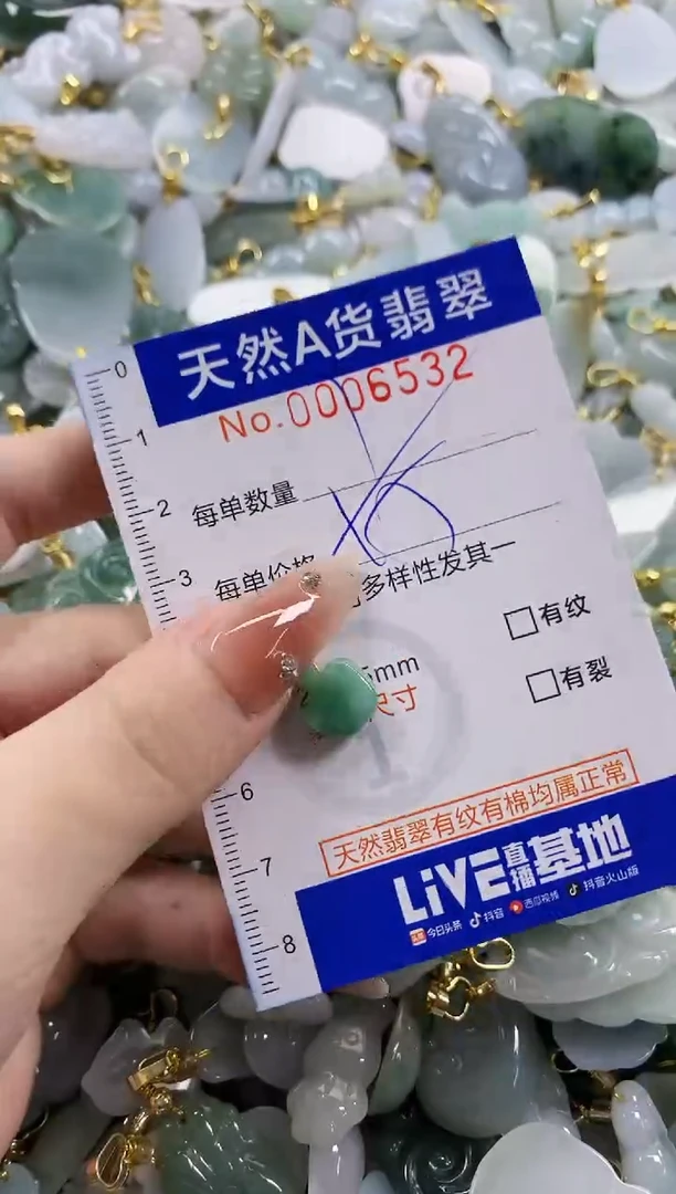 颈饰未镶嵌翡翠天然A货翡翠