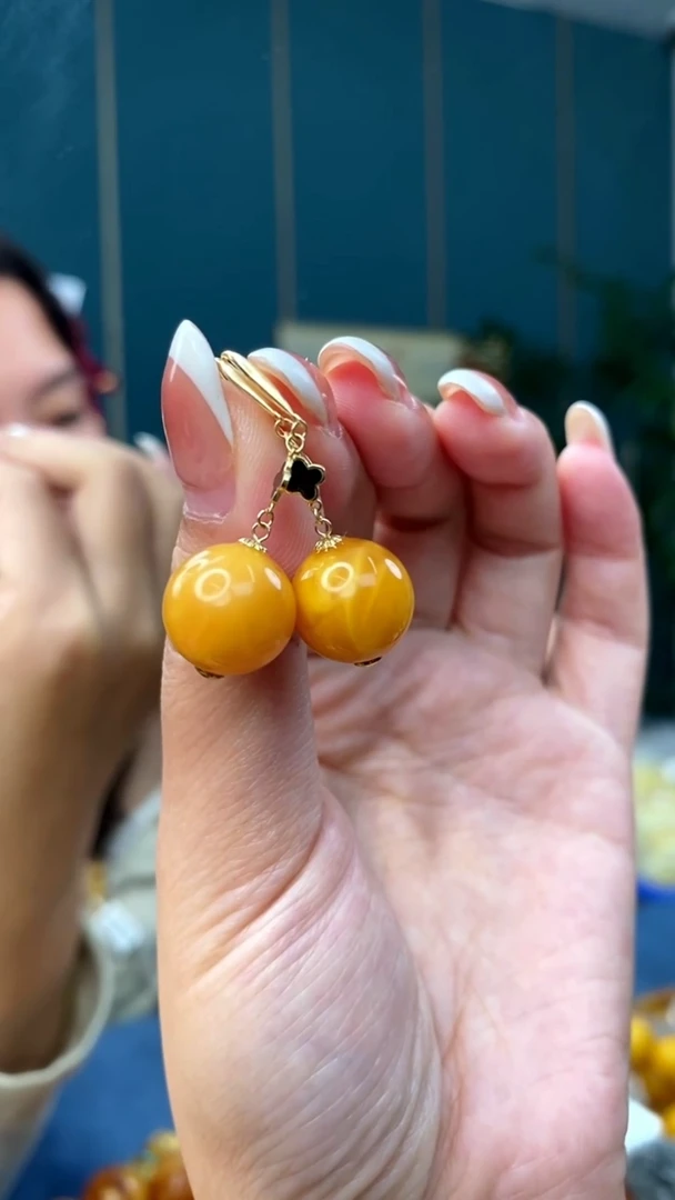 裸石琥珀18K金镶嵌12/25多样性发其一131