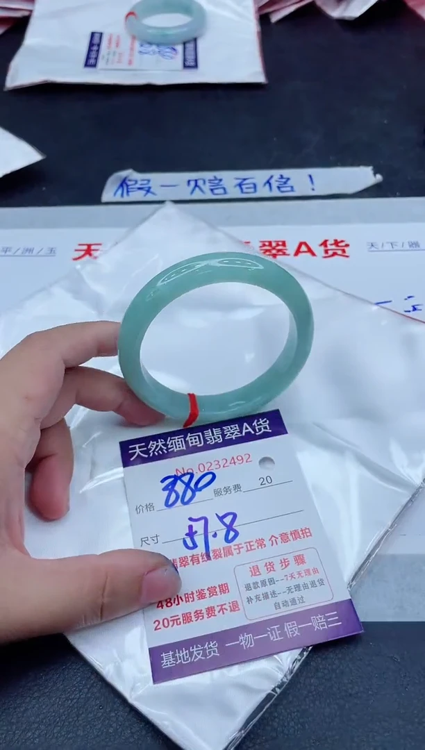 未镶嵌手镯翡翠880.00