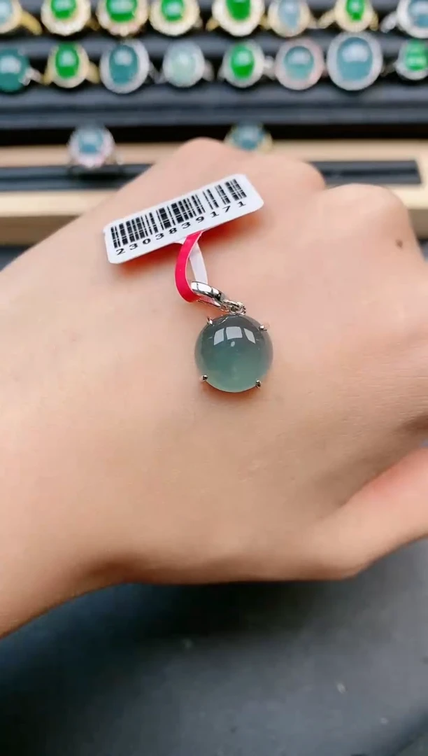 翡翠戒指银S925镶嵌11111