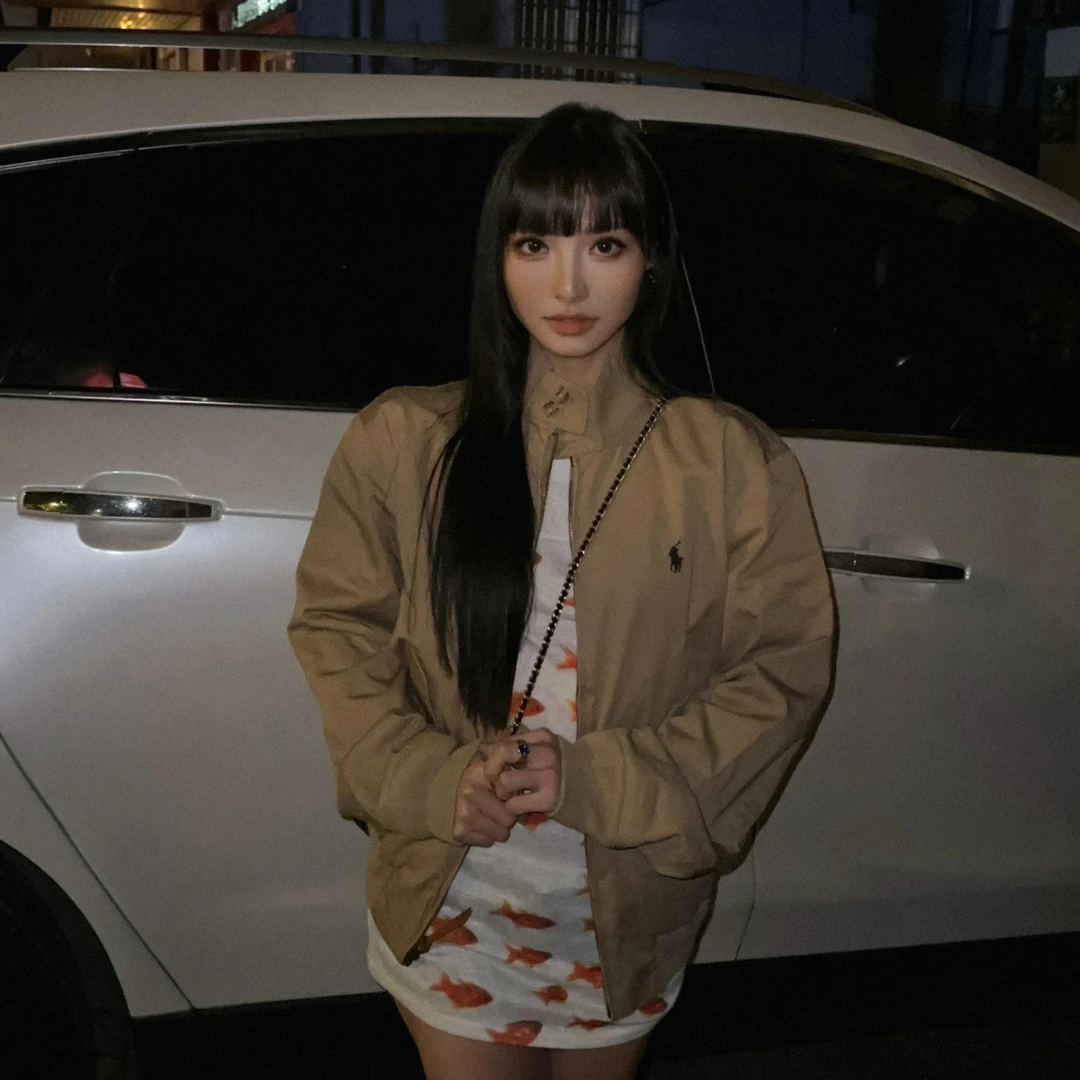 重磅款刺绣小标立领哈灵顿夹克外套老钱风