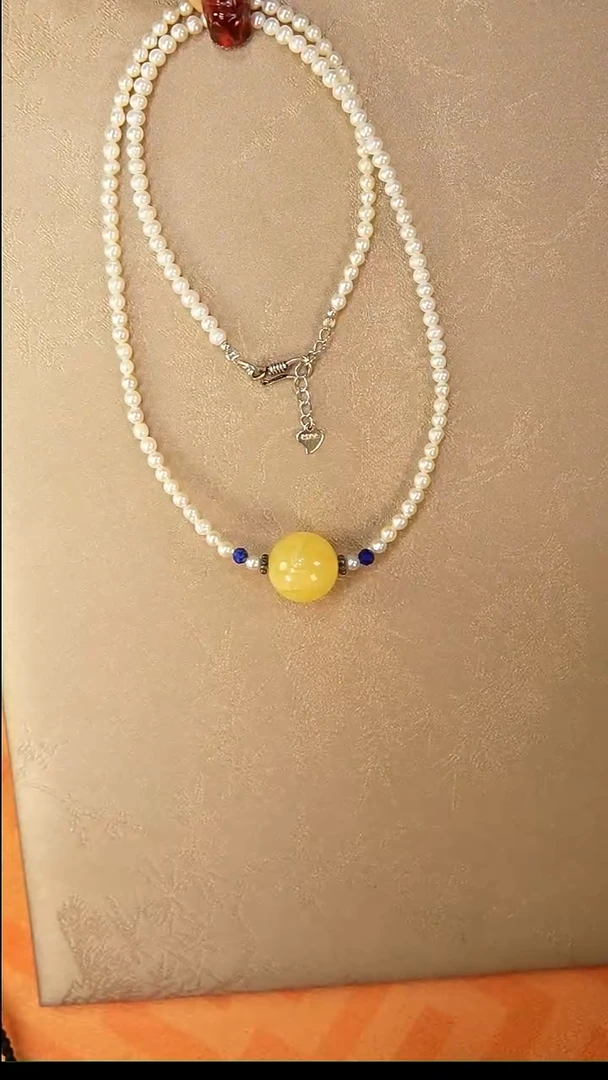 【闪购商品】琥珀颈饰未镶嵌颈饰