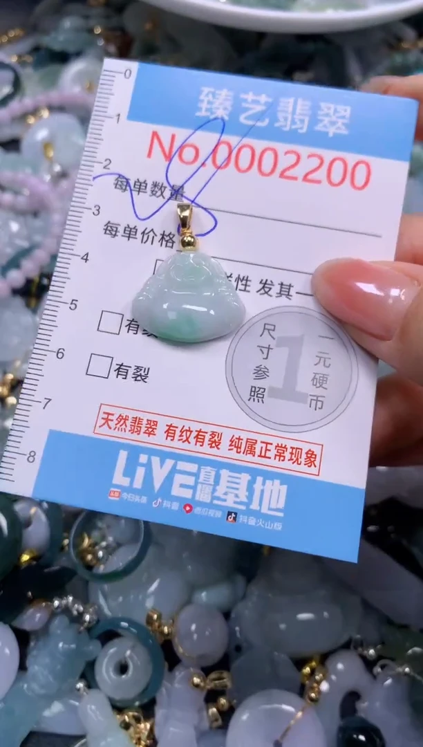 颈饰未镶嵌翡翠2200