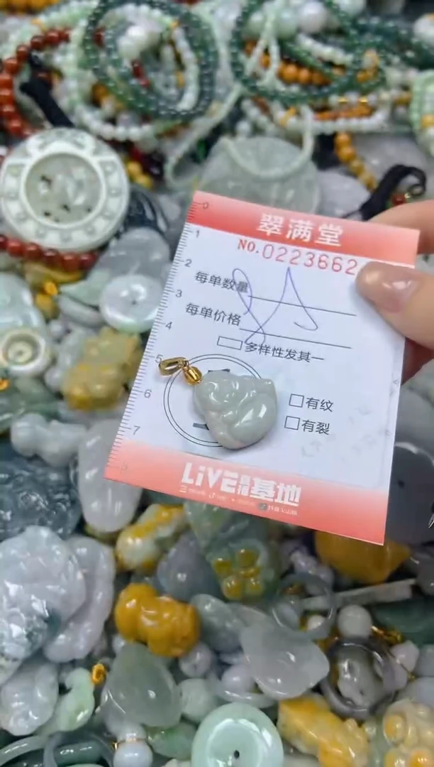 颈饰未镶嵌翡翠闪购0223662