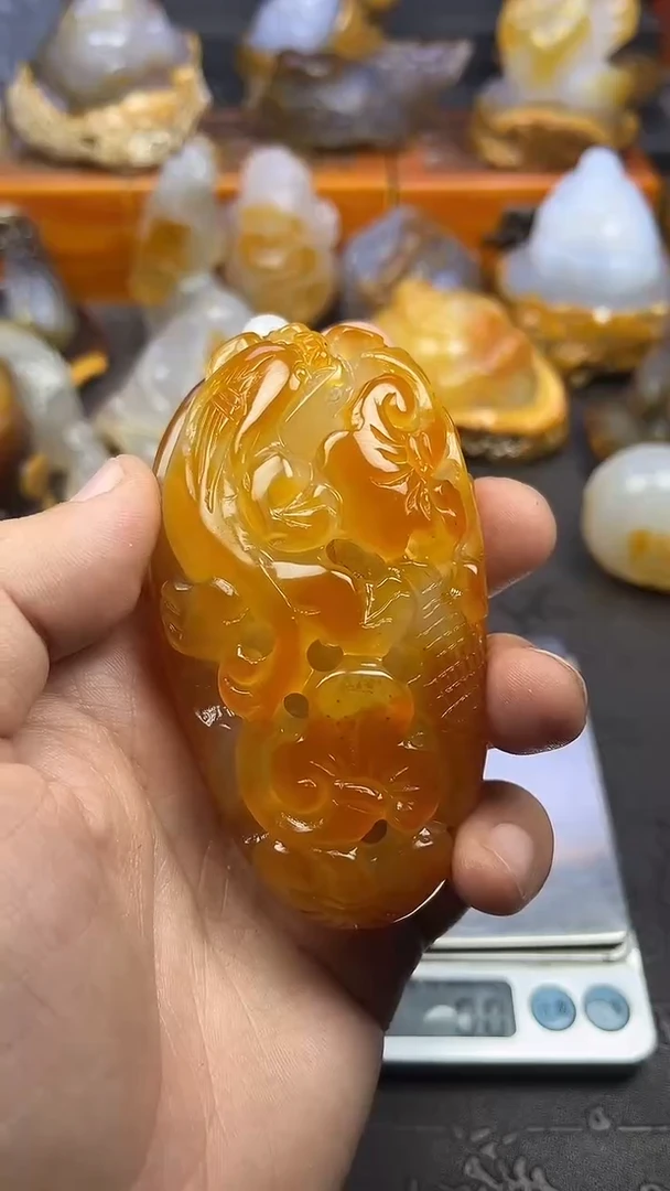 【闪购商品】玛瑙/玉髓手把未镶嵌1