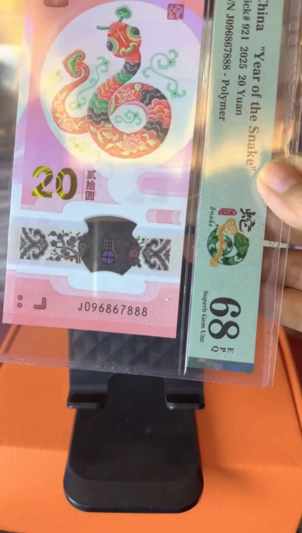 塑料2025 蛇钞 单张 啊啊啊