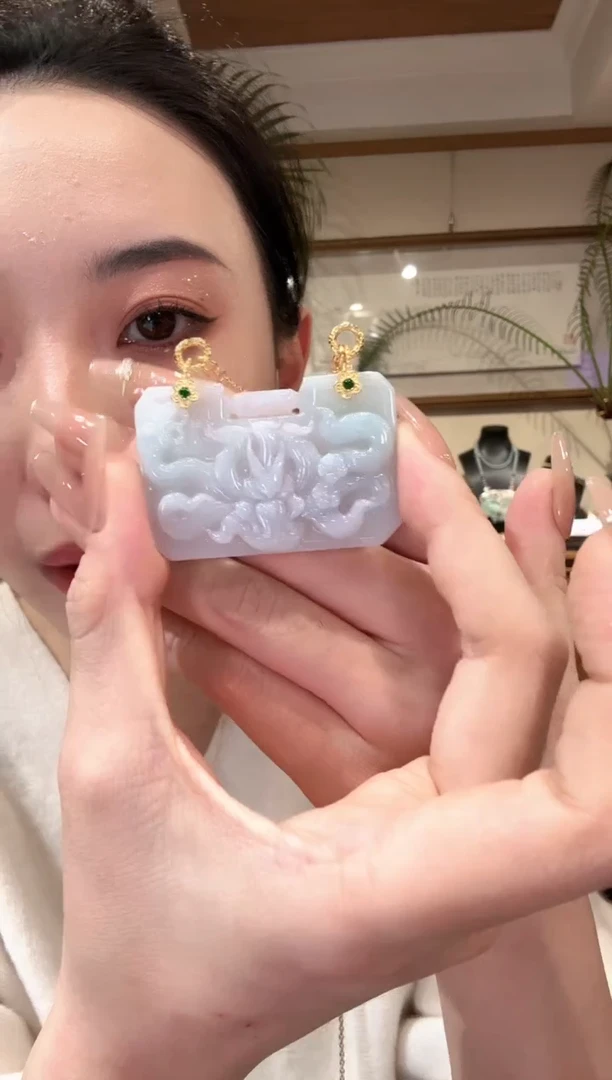 【闪购商品】翡翠颈饰未镶嵌国风