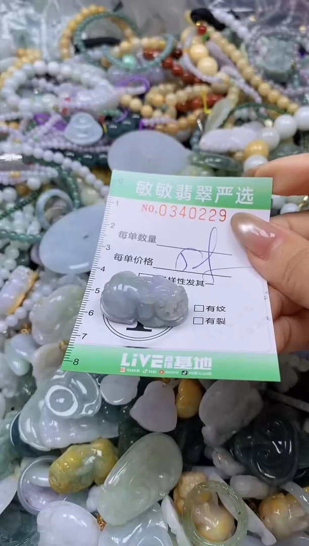 颈饰未镶嵌翡翠闪购0340229