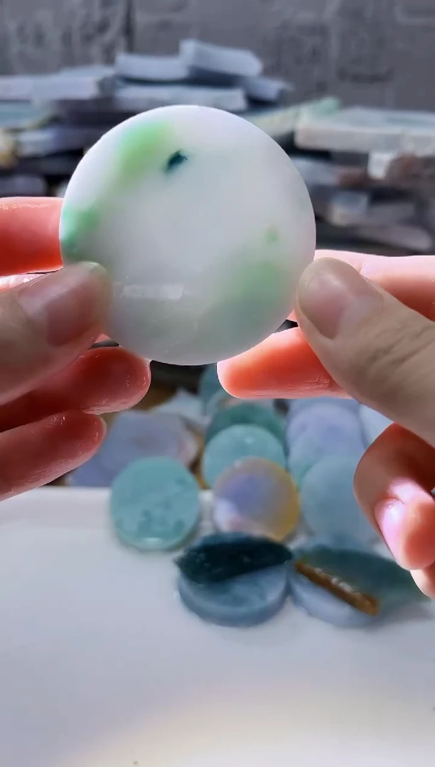 裸石翡翠天然翡翠A货 南 340