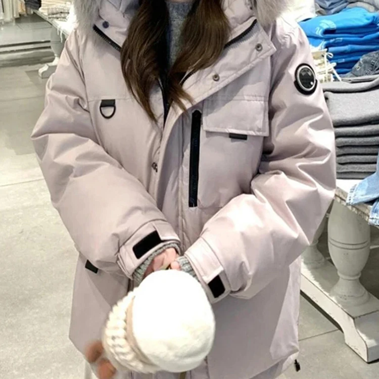 工装派克服女超好看2025冬季新款韩版加厚保暖棉服冬季棉衣外套潮