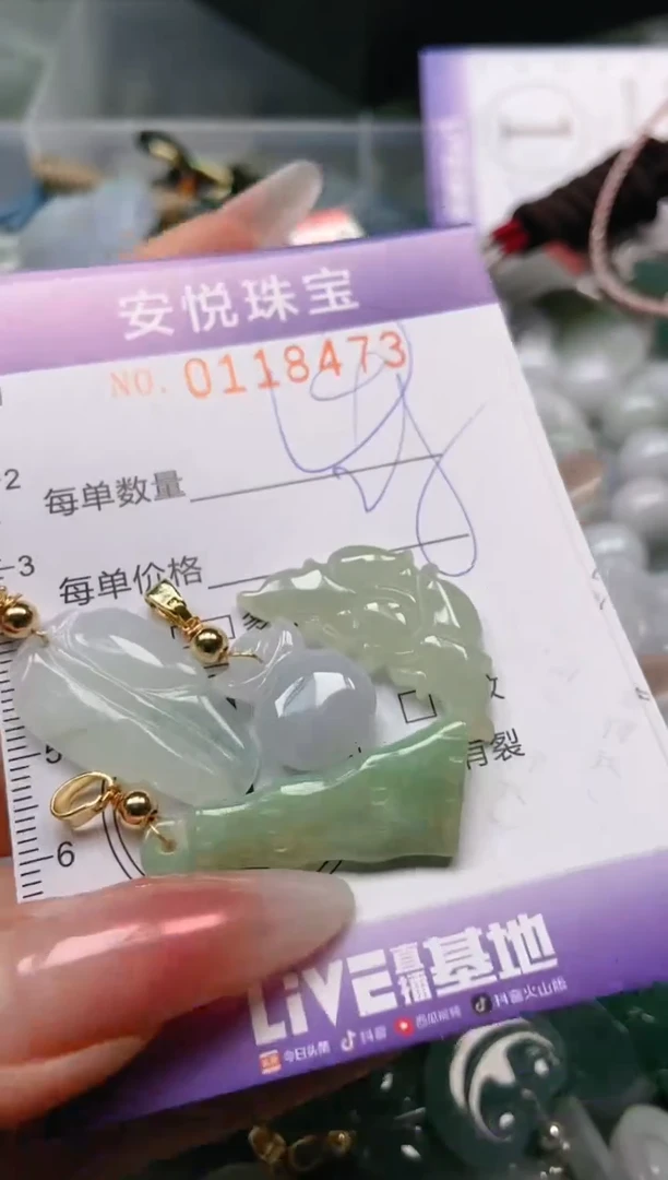 【闪购商品】翡翠颈饰未镶嵌闪购0118473