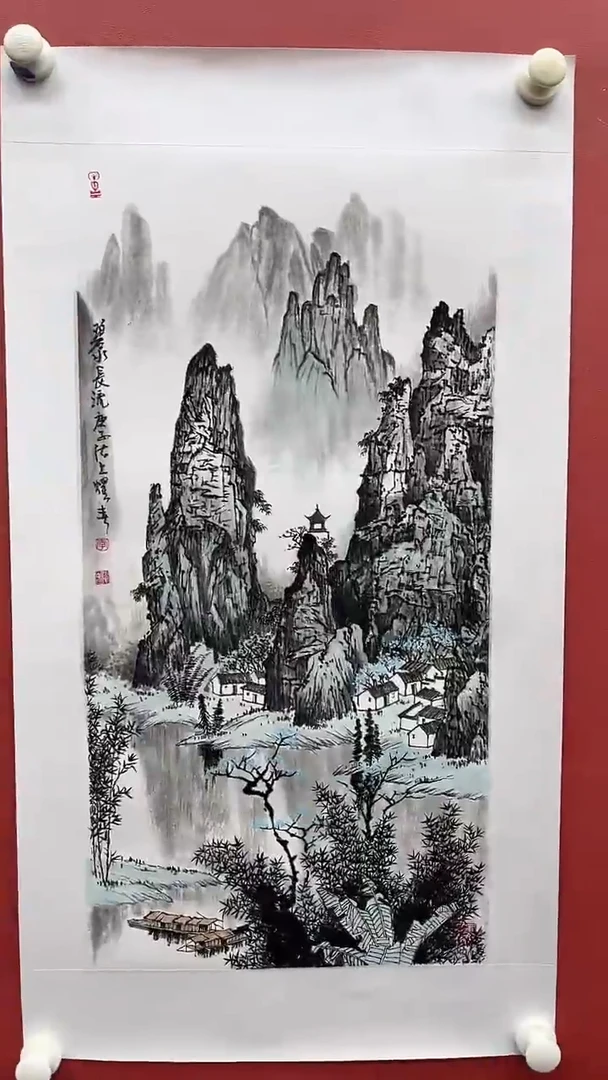 国画李耀春-2平尺-山水