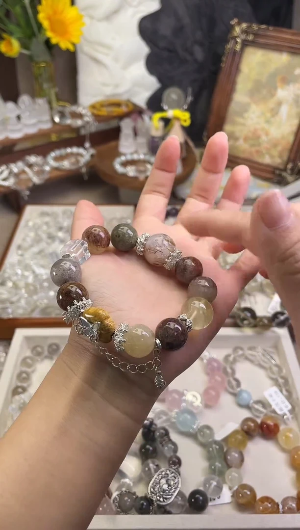 水晶手链未镶嵌6多样性发货