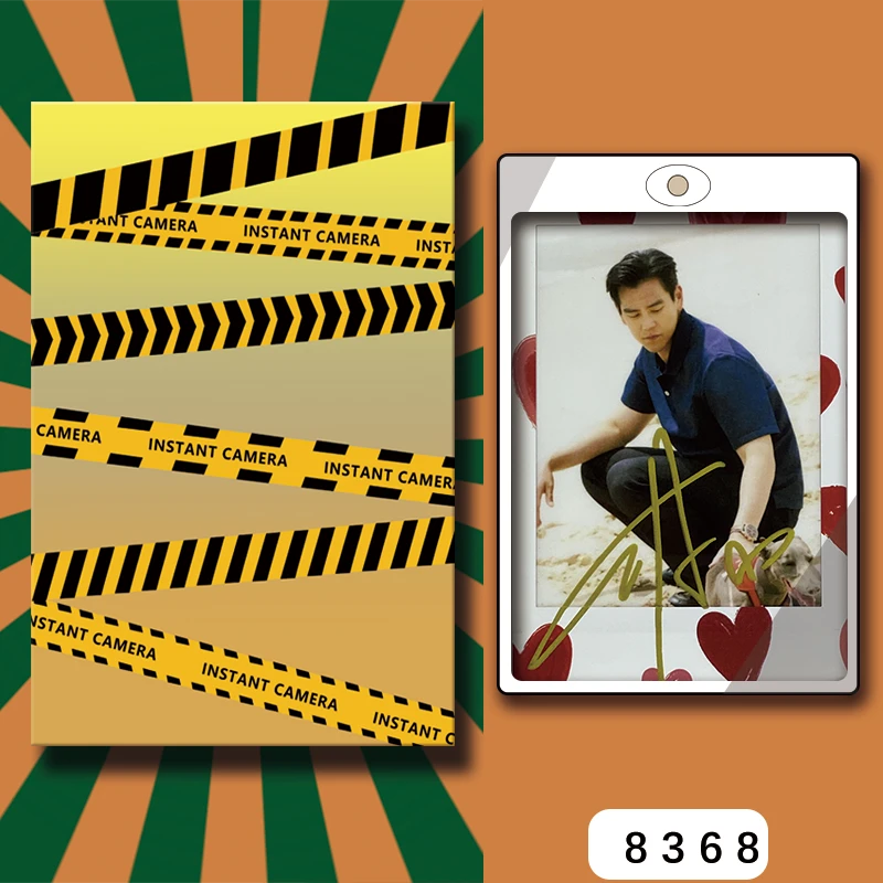 D8368【彭于晏】 正品拍立得照片 爱心