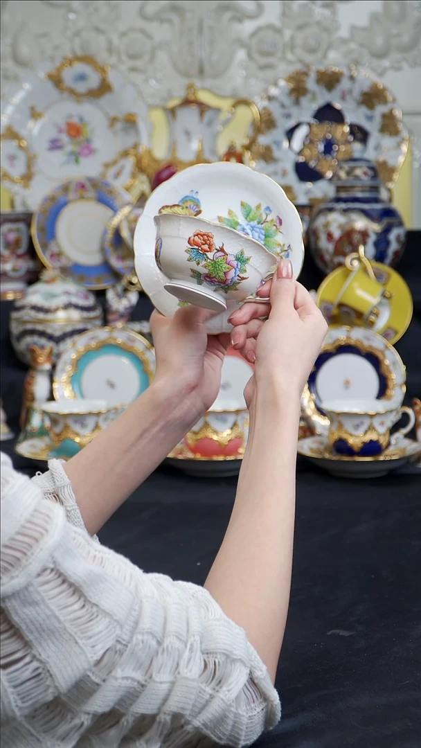 骨瓷婷婷中古器物如图所示134