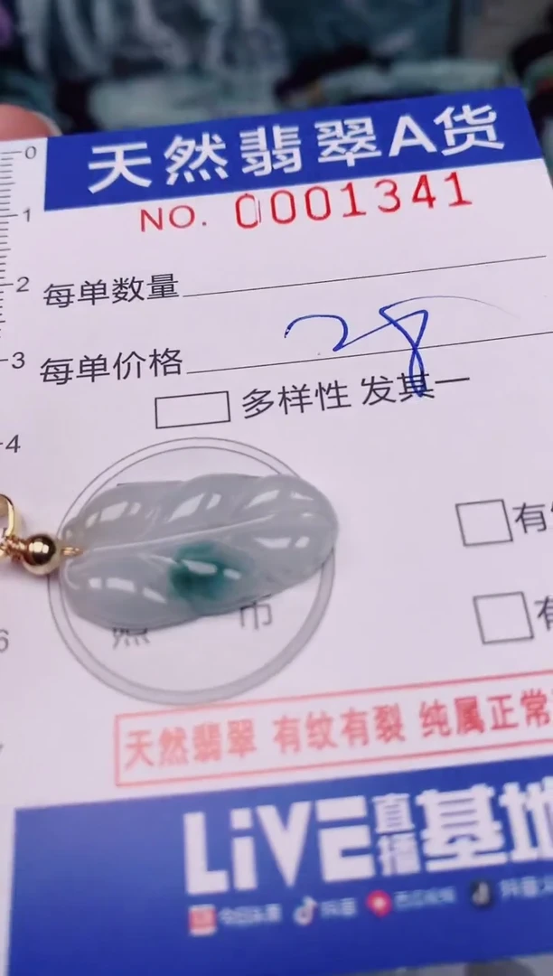 颈饰未镶嵌翡翠00001341