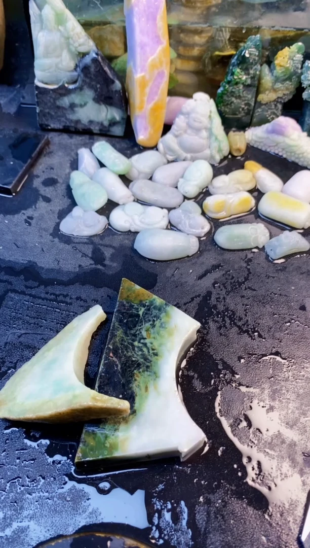 颈饰未镶嵌翡翠天然翡翠181