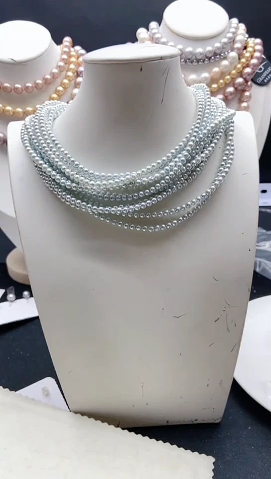 淡水珍珠未镶嵌颈饰1