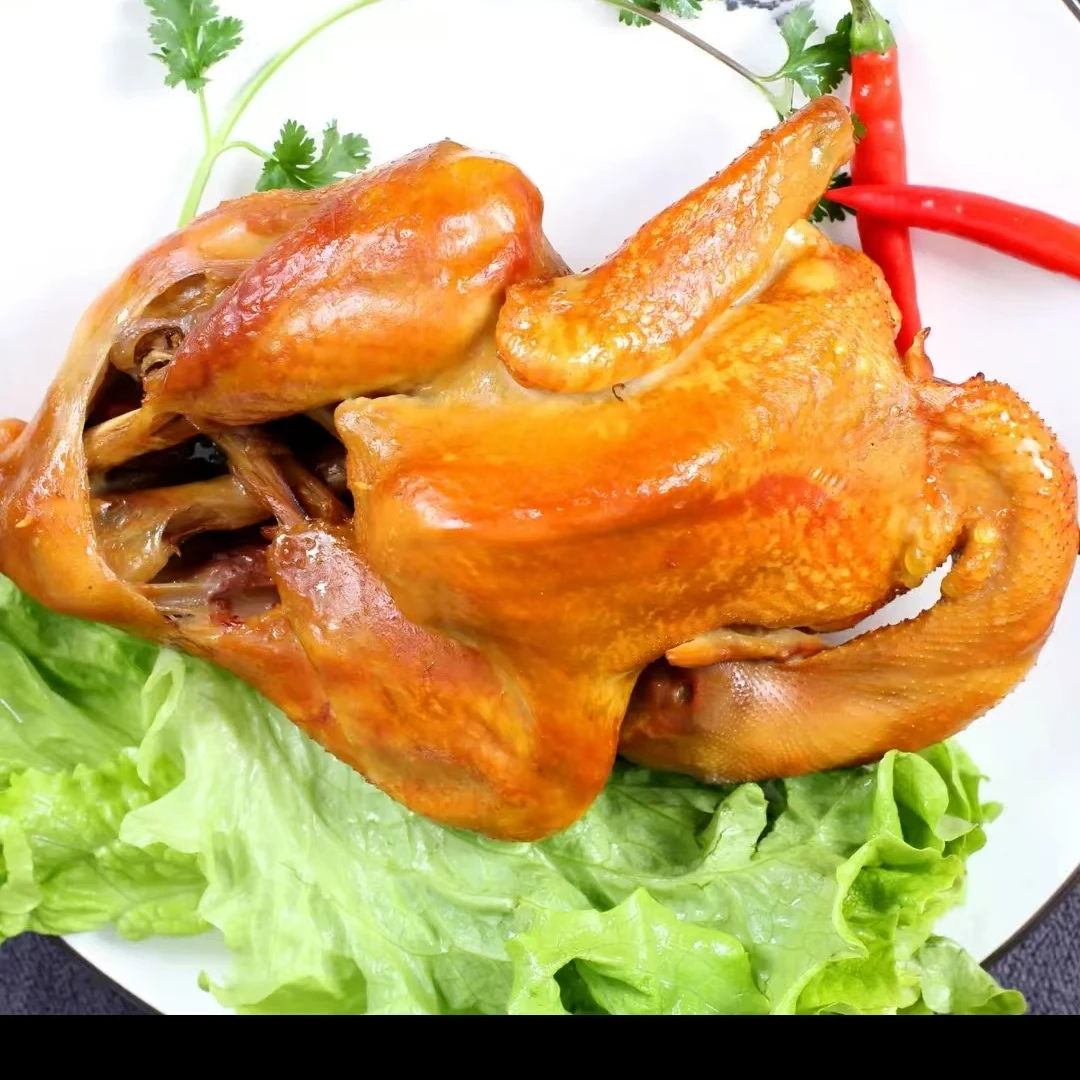 烧鸡鲜鸡现做口感劲道手撕即食