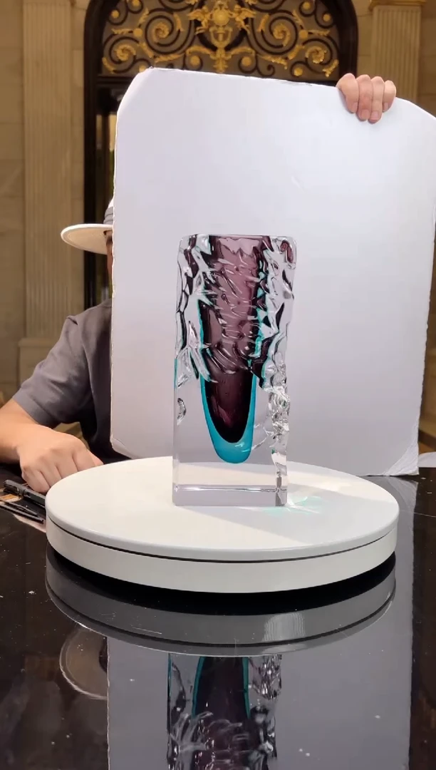 摆件AJ1010094时间的边缘花器