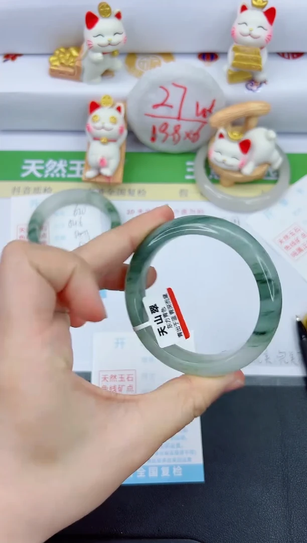 【闪购商品】石英质玉手镯未镶嵌651-55.4
