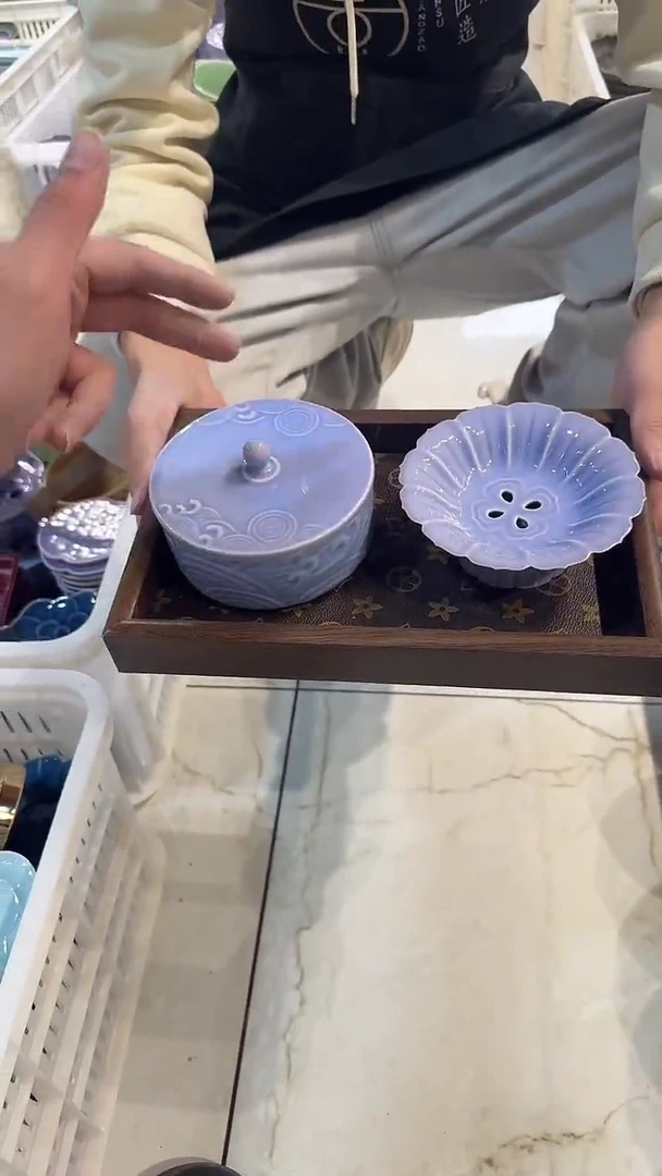 盘微瑕果盘 介意勿拍【带托盘】