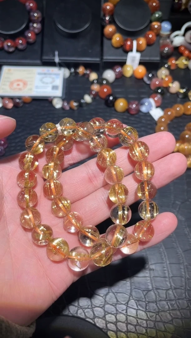 【闪购商品】水晶手链未镶嵌单圈钛晶A11（多样性发其一）