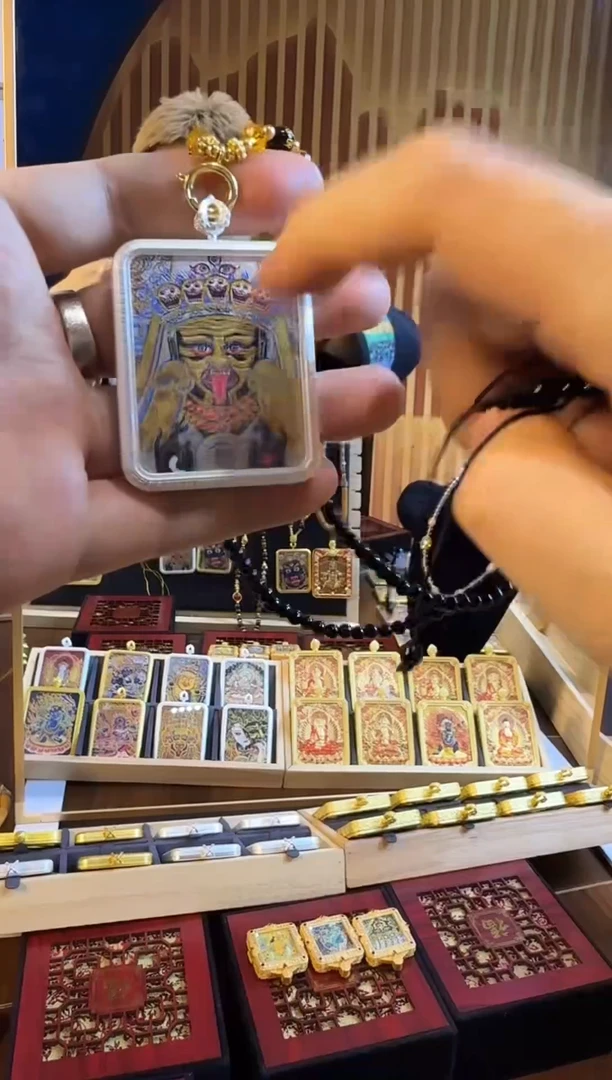铁合金花岗石汽车唐卡挂件666