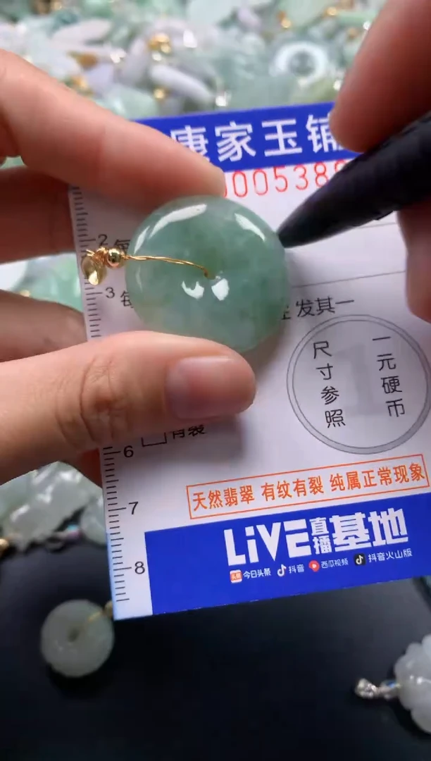 颈饰未镶嵌翡翠5389