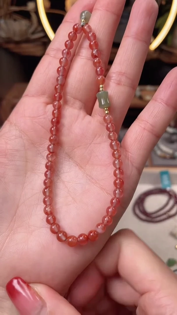 【闪购商品】南红玛瑙挂件未镶嵌@@C021C016378