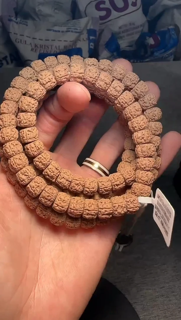 手串金刚菩提超头龙切黄点龙108-10mm