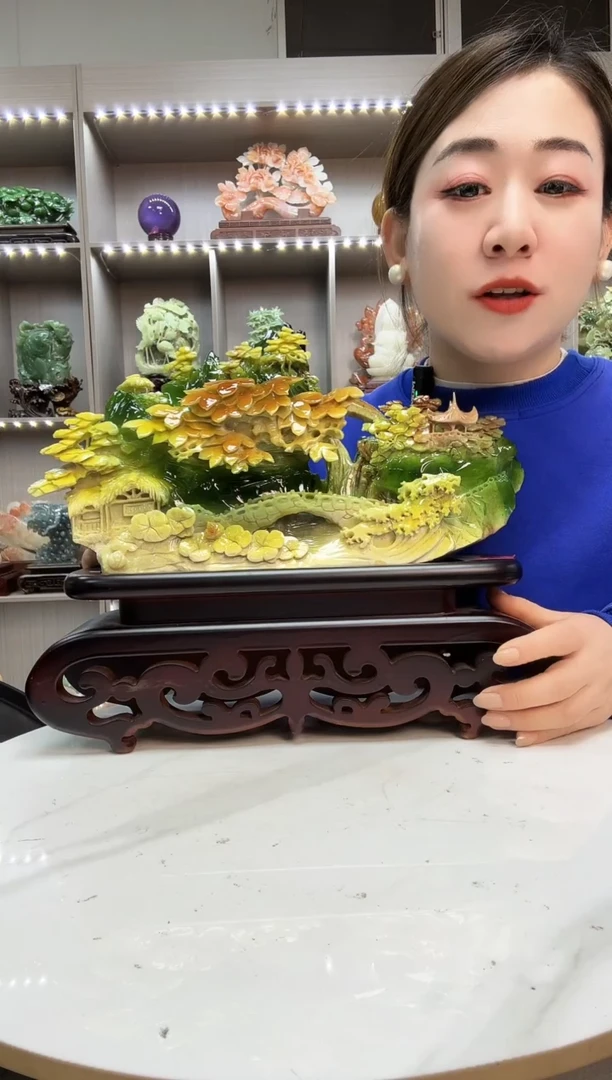石材天然石材高端家居装饰摆件