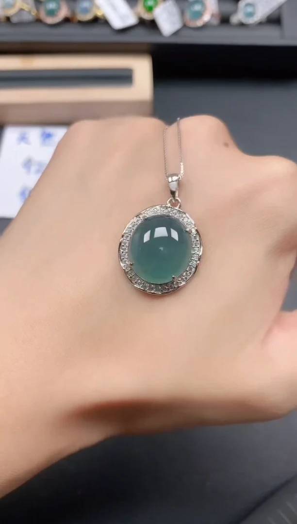 银S925镶嵌戒指翡翠1111