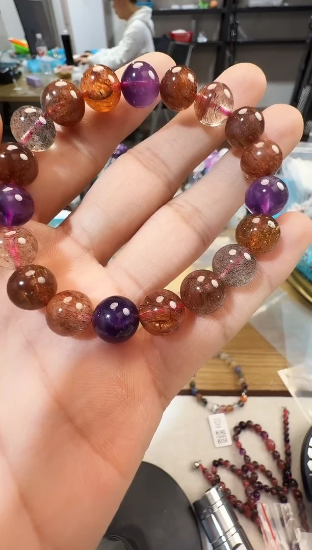 未镶嵌手链水晶晶8560 约10mm