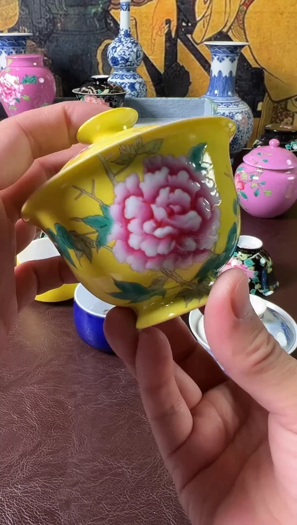 瓷片景德镇瓷器茶器茶杯