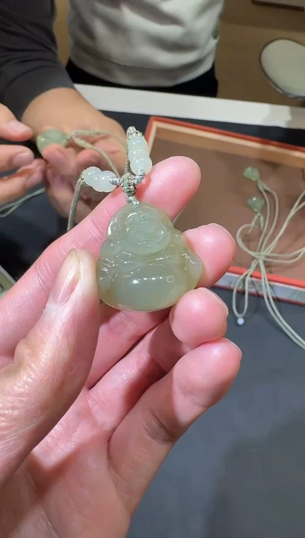 【闪购商品】和田玉佛公未镶嵌123好大哥