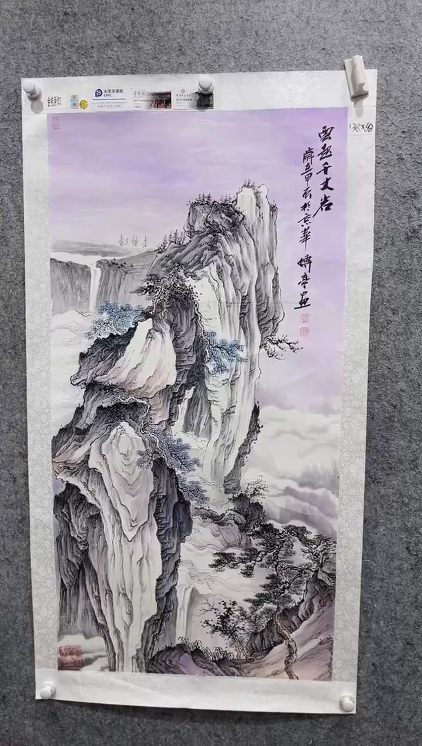 国画张传亭老师的作品3