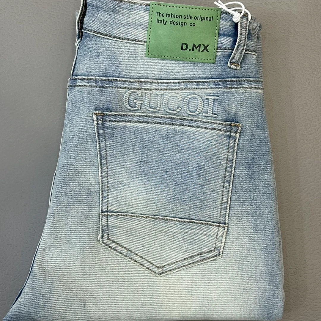 男士休闲牛仔裤时尚百搭夏季潮流薄款6101