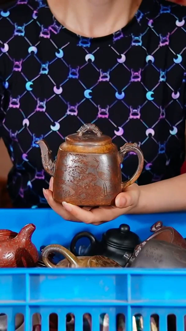 宜兴原矿紫砂壶茶壶280C