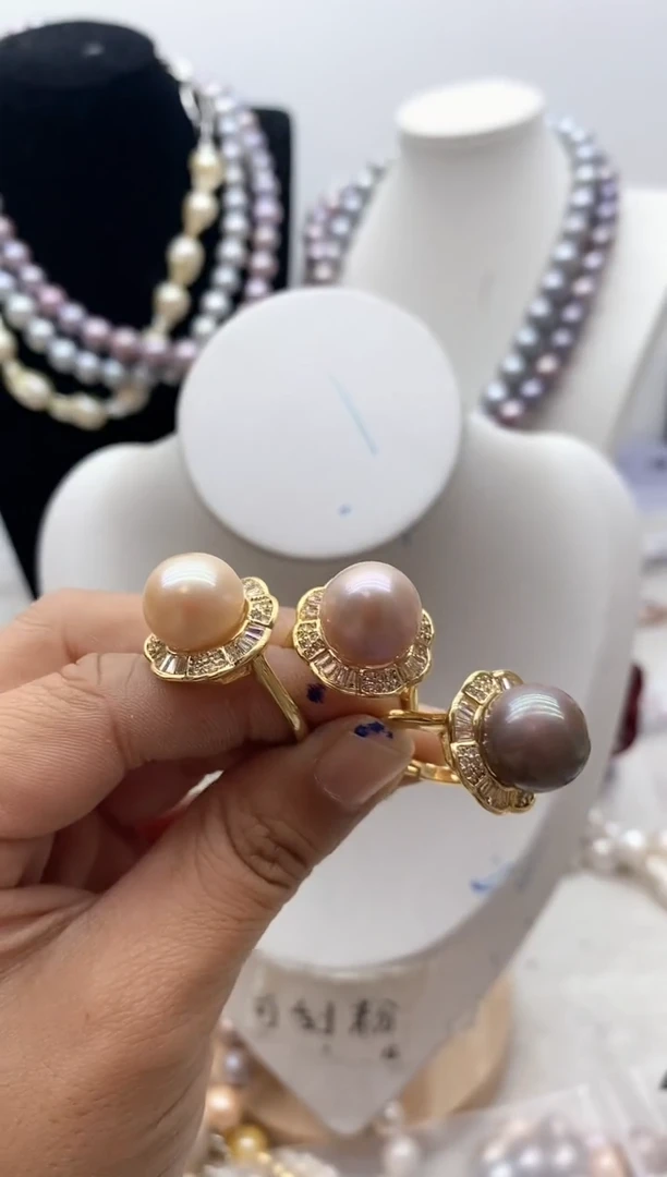 【闪购商品】淡水珍珠颈饰钛钢176