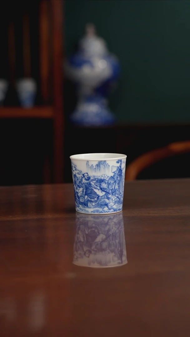晓竹窑 八仙贺寿