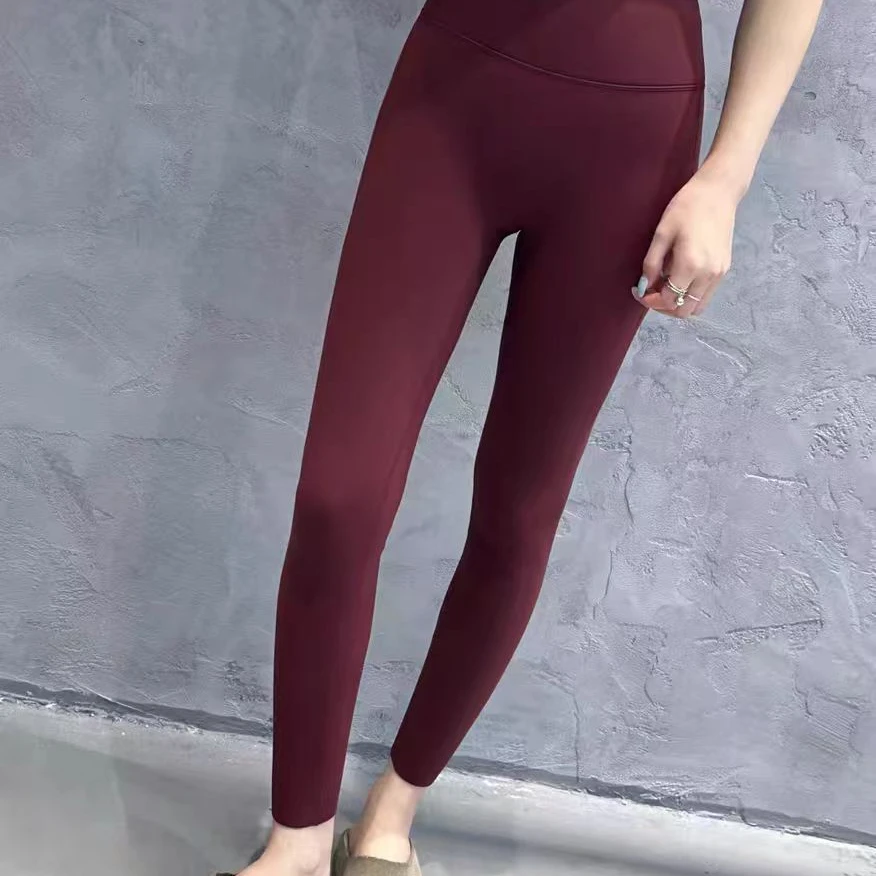 秋冬新款加绒加厚无痕外传打底裤鲨鱼裤女保暖显瘦运动紧身弹力