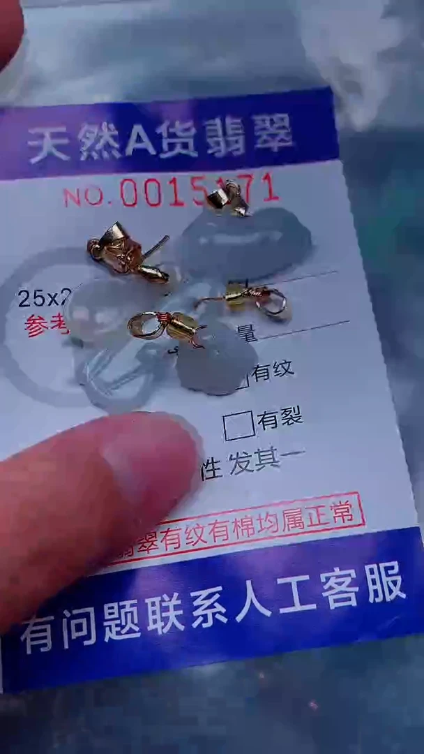 吊坠(不含链)未镶嵌翡翠1