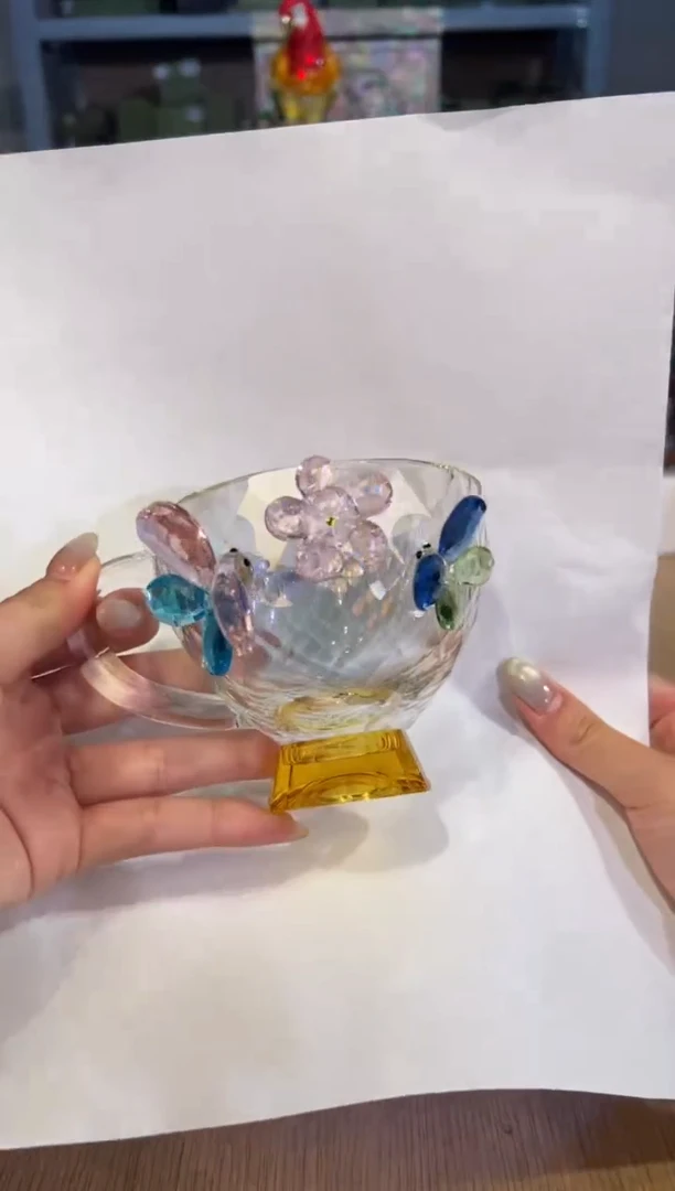 【闪购商品】杯94幻语水晶咖啡杯（黄）